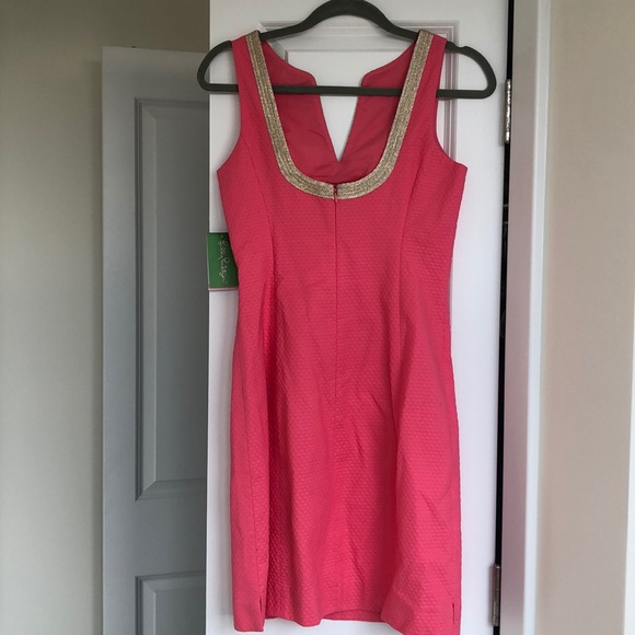 Lilly Pulitzer | Salmon Janice Shift Dress NWT ✨ - Picture 5 of 8